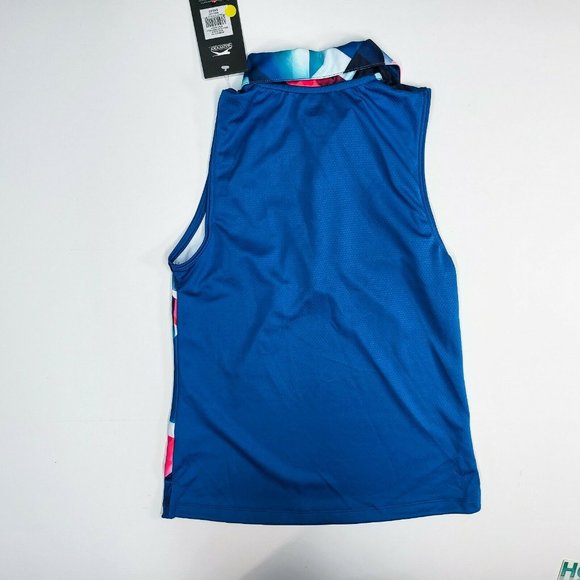 Slazenger Bold Block Hydrodri Polo Sleeveless Women's Sport Golf Tennis WSG31215 - Picture 3 of 12